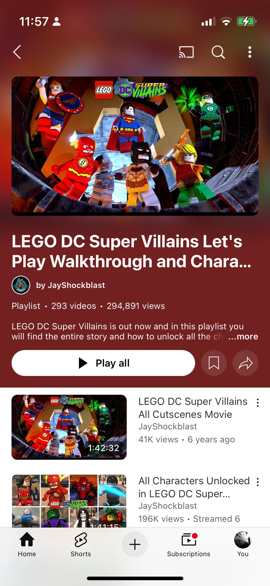 Character creation explored with a gaming audience.